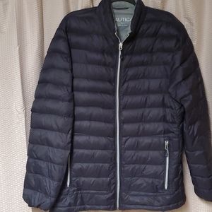 Nautica Black Puffer Jacket Large